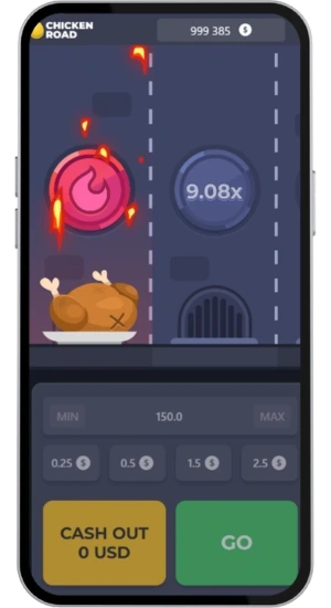 Chicken Road game over