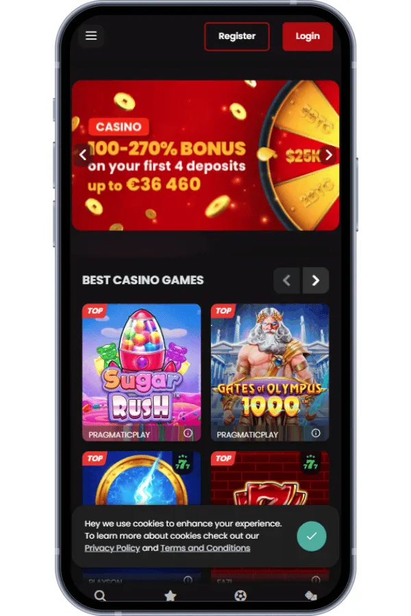Choose a licensed casino