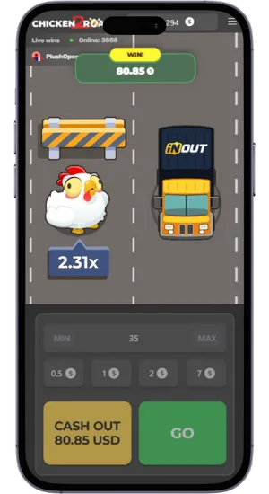 Gameplay of Chicken Road 2 crash round