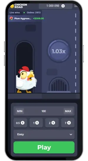 Start Screen and Bet Setup